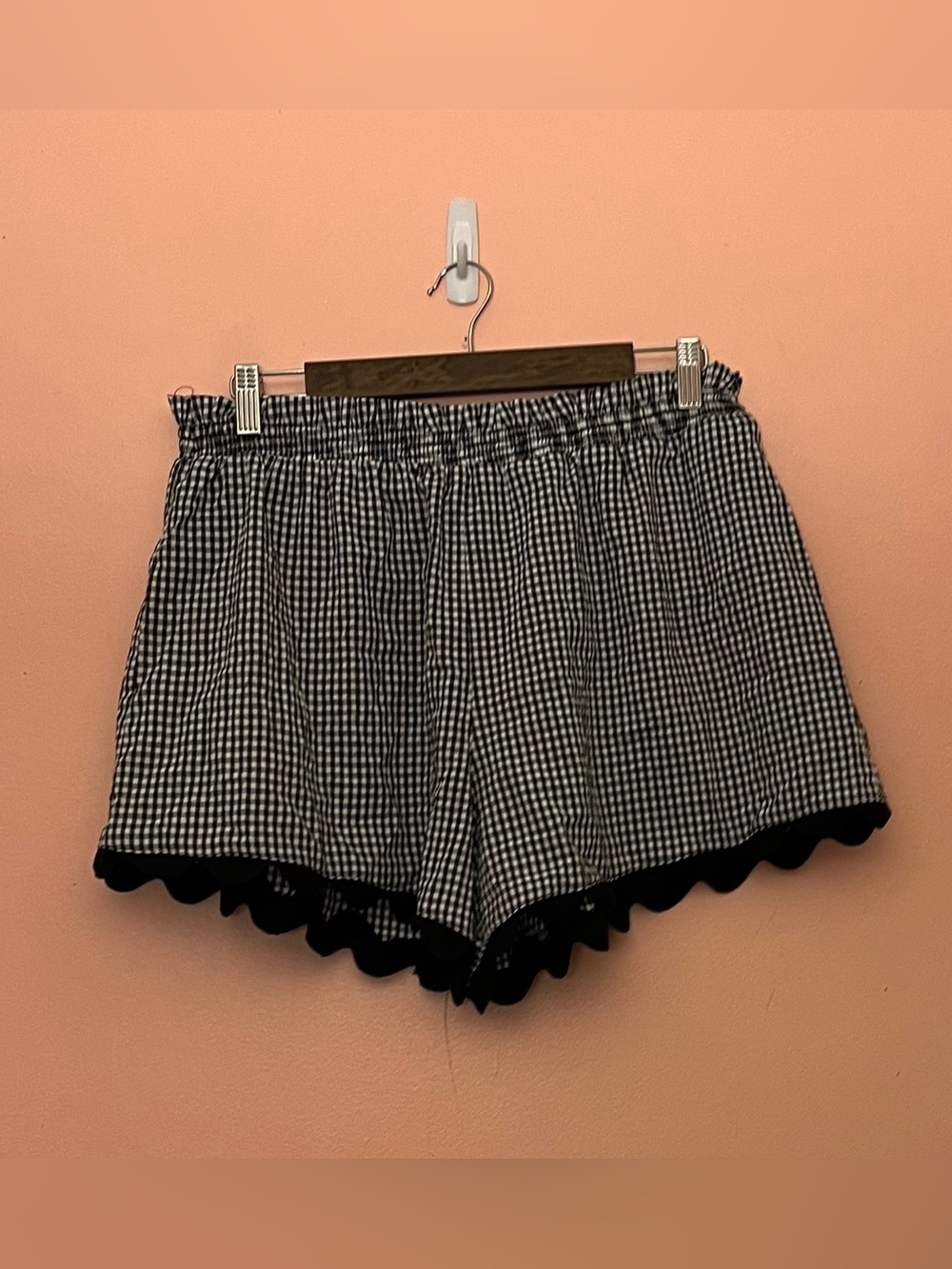 Tuckernuck Ric Rac Gingham Pull On Ava Shorts XXL - Picture 2 of 8